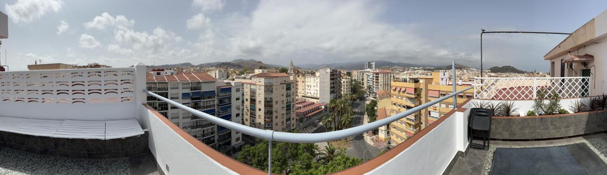 Atico Plaza Bailen Malaga Centro Málaga Exterior foto