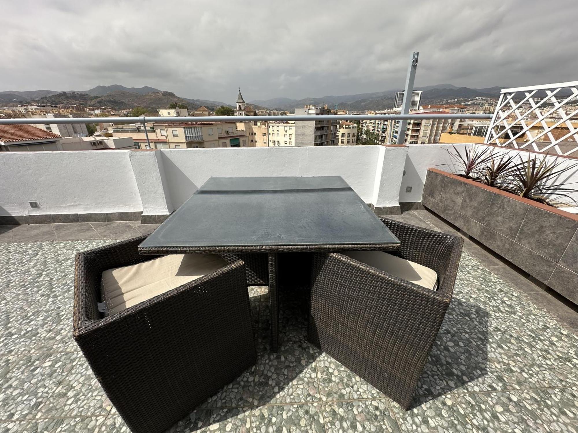 Atico Plaza Bailen Malaga Centro Málaga Exterior foto