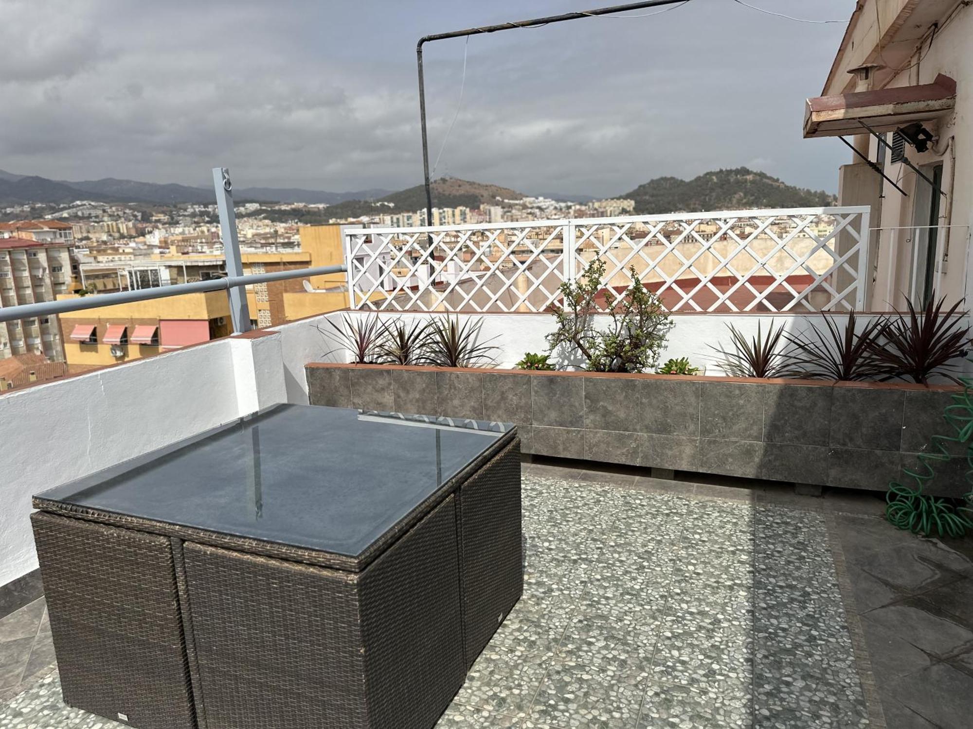 Atico Plaza Bailen Malaga Centro Málaga Exterior foto