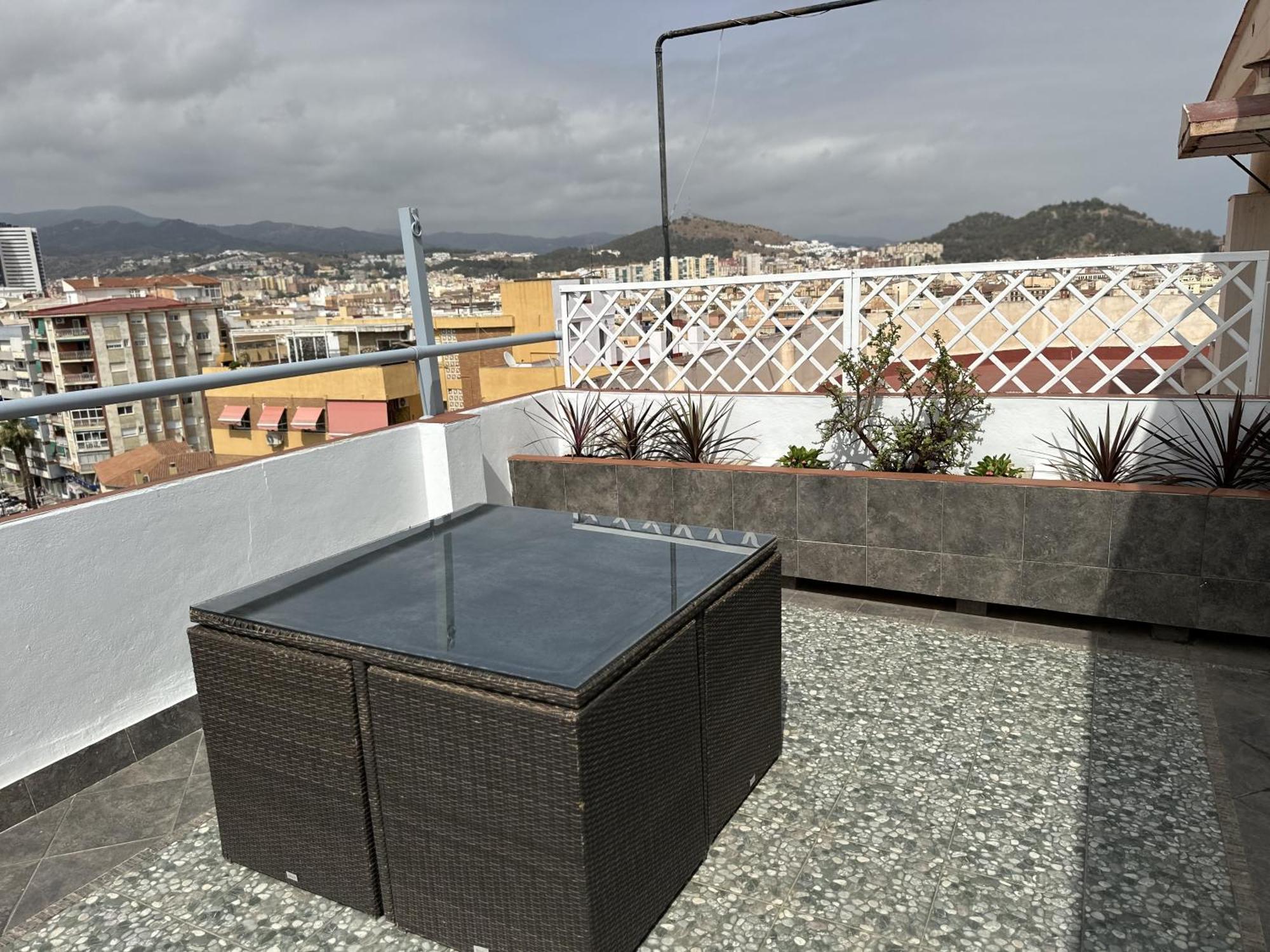 Atico Plaza Bailen Malaga Centro Málaga Exterior foto